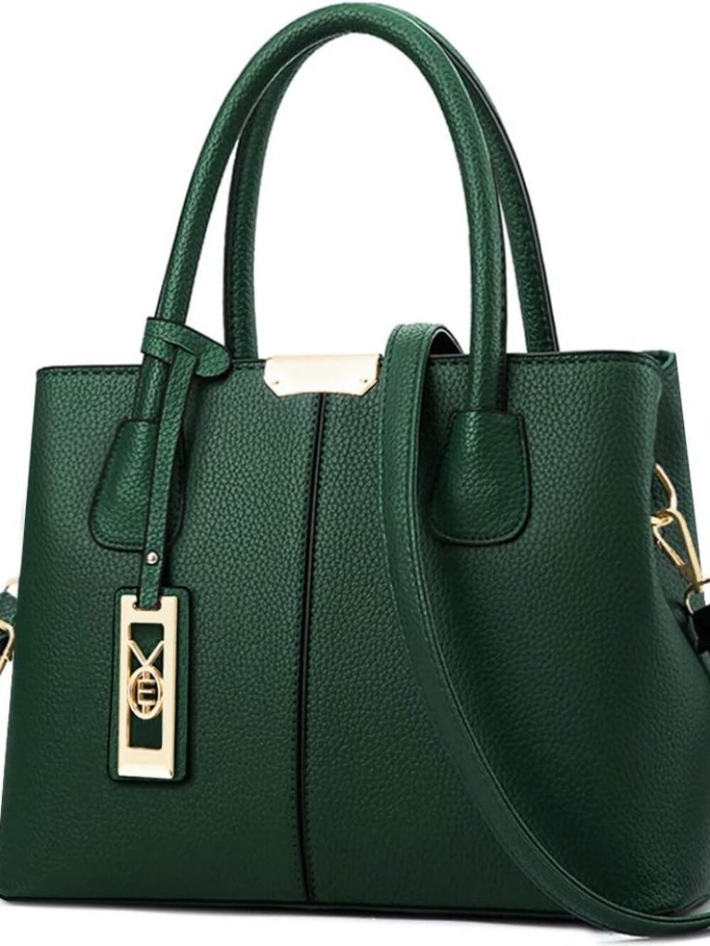 Women's C D Navy Green Shoulder Tote Bags Top Handle Satchel Purses and Handbags